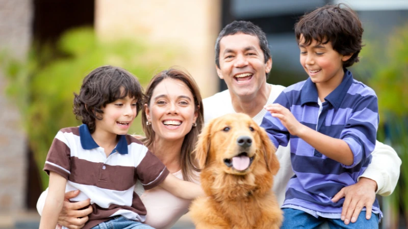 Perros y niños: La combinación perfecta 44 familia con su perro
